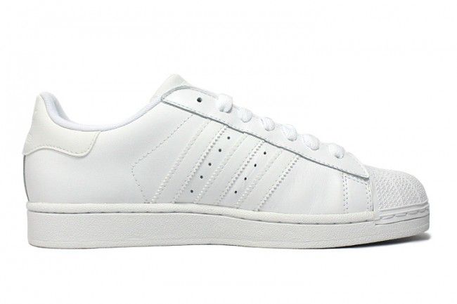 Adidas Superstar II  All White