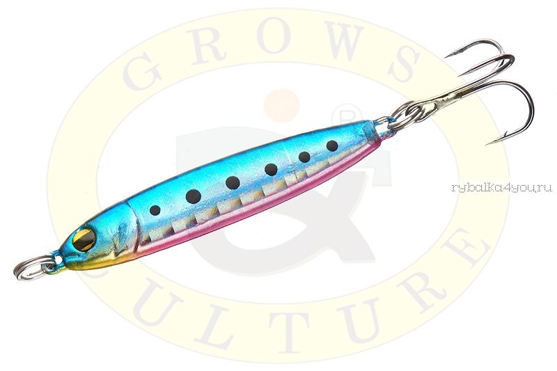 Пилькер Grows Culture Iron Minnow 60 мм / 18 гр / цвет:  010