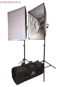 Постоянный свет комплект FST LED-50 Softbox KIT