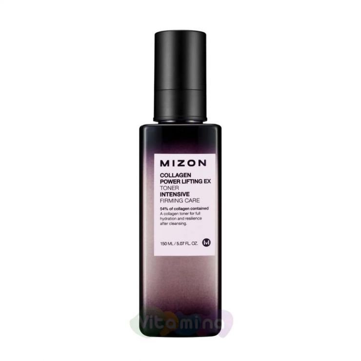 Mizon Антивозрастной лифтинг-тонер для лица с коллагеном Collagen Lifting Ex Toner, 150 мл