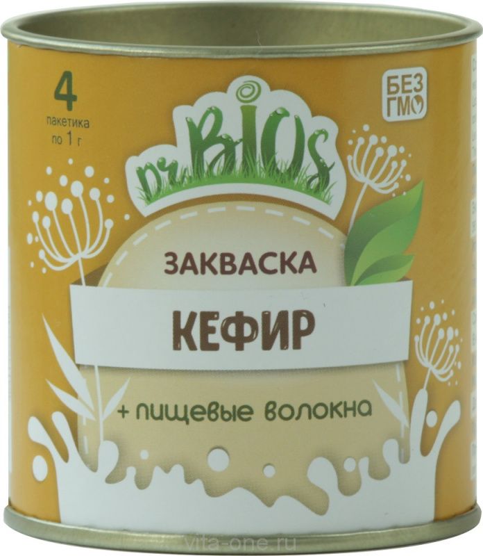 Закваска Кефир Dr.BIOS (Доктор Биос) 4 г