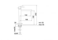 Treemme Q смеситель для раковины 5627 схема 1