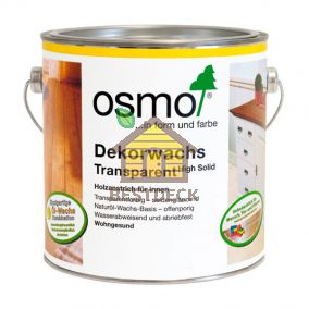 Цветные масла прозрачные Osmo Dekorwachs Transparent