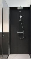 Душевая система Hansgrohe Crometta E Showerpipe 240 1jet 27271000 схема 2