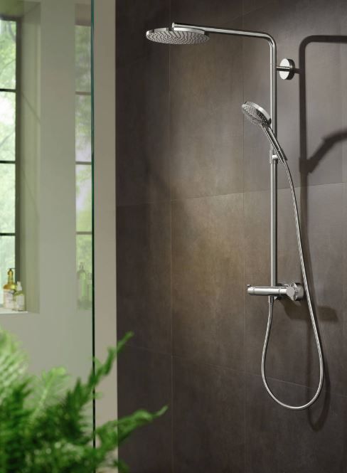 Душевая система Hansgrohe Raindance Select S Showerpipe 240 1jet P 27633000 схема 2