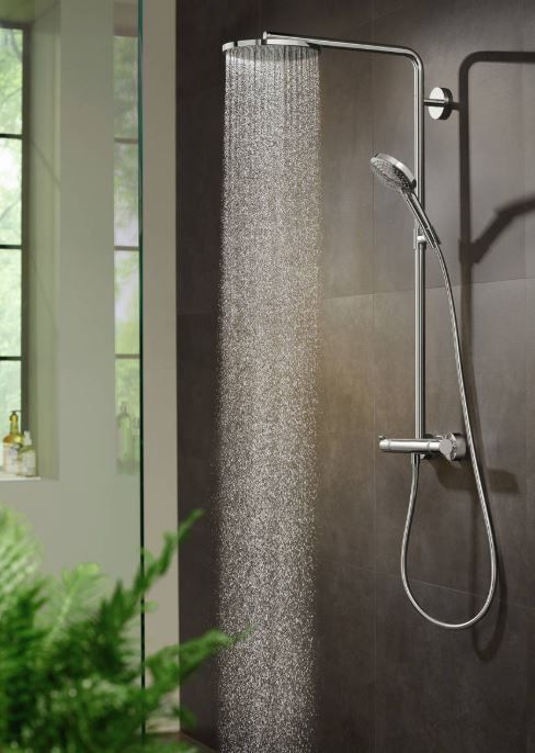 Душевая система Hansgrohe Raindance Select S Showerpipe 240 1jet P 27633000 ФОТО