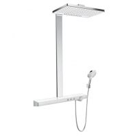 Душевая система с верхним душем Hansgrohe Rainmaker Select Showerpipe 460 2jet 27109400 схема 1