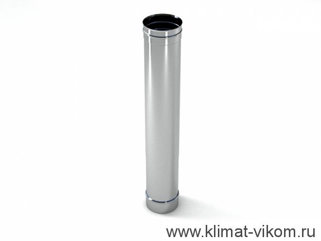 Труба ф 140,  1,0м, AISI 439/0,5мм