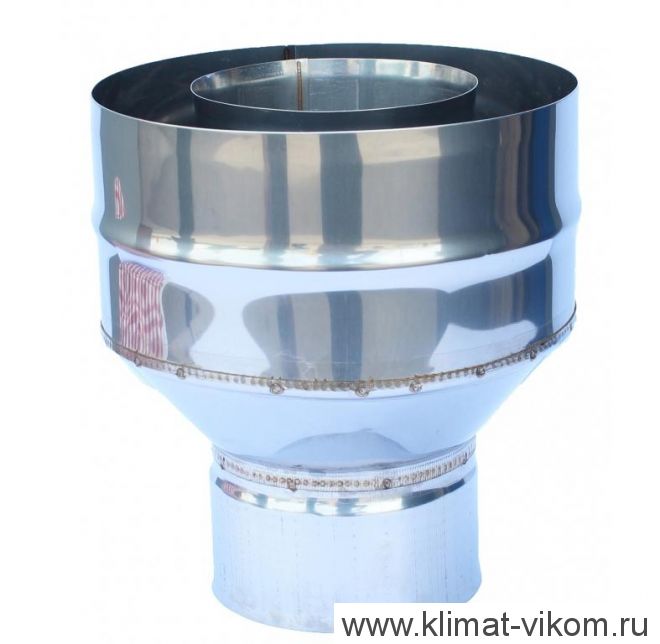 Старт сэндвич, холодный, ф 120*200, AISI 439/ОЦ 0,5мм/0,5мм