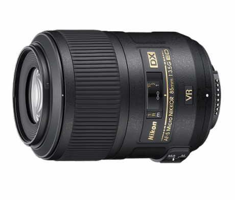 Объектив Nikon 85mm f/3.5G ED VR DX AF-S Micro-Nikkor