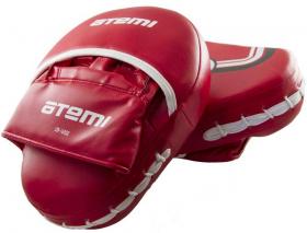 Лапы тренировочные вогнутые ATEMI красные LTB-16502