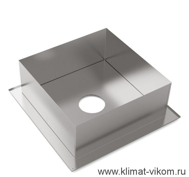 Декоративный ППУ КвХ, ф 220, AISI 439/Оц, 0,5мм/0,5мм