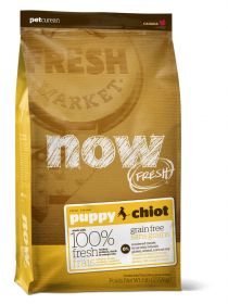 NOW Natural holistic Беззерновой для щенков с индейкой, уткой и овощами Fresh Puppy Recipe Grain Free, 11,3 кг