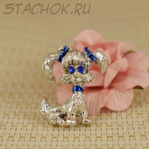 Брошь "Милая собачка" (Gerry's США)