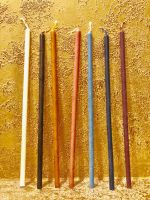 Ханолиевая Свеча восковая Лиловая (1 шт.)