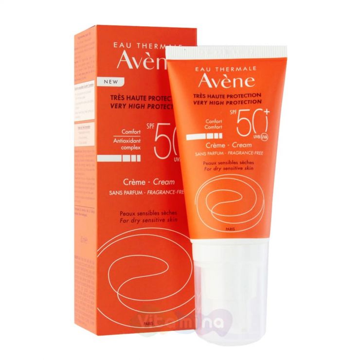 Avene Крем солнцезащитный SPF50+