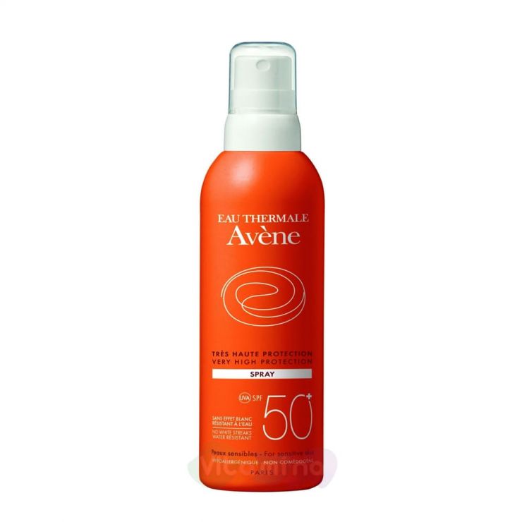 Avene Спрей солнцезащитный SPF50+