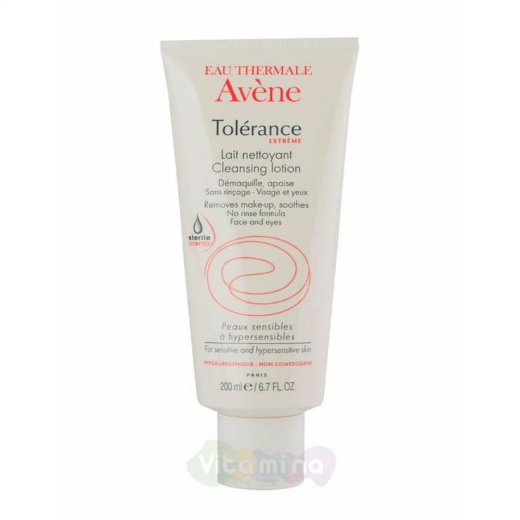 Avene Толеранс Экстрем Молочко очищающее