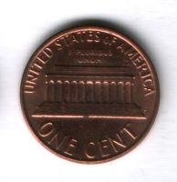 1 цент 1981 года США UNC