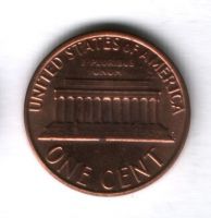 1 цент 1981 года США UNC