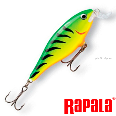 Воблер RapaIa Shallow Shad Rap SSR07 70 мм / 7 гр / Заглубление: 1,2 - 1,8 м / цвет: FT