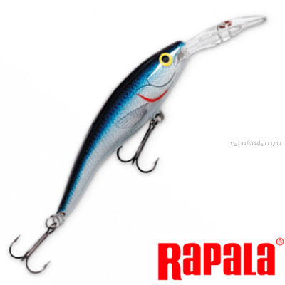 Воблер Rapala Tail Dancer TD09 90 мм / 12 гр / Заглубление: 3,6 - 4,5 м / цвет: B