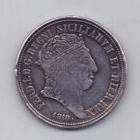 120 гран - талер 1818 года Неаполь Сицилия