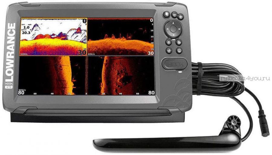 Эхолот Lowrance Hook2-9 Tripleshot Us Coastal/Row  (Артикул: 000-14025-001)