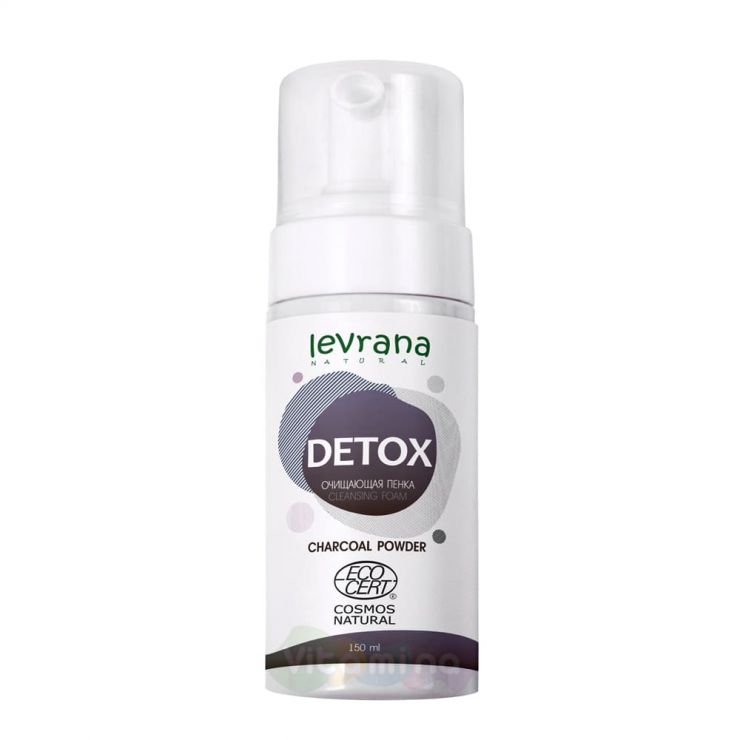 Levrana Очищающая пенка для умывания «DETOX», 150 мл