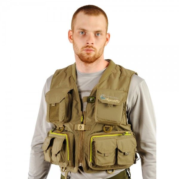 ЖИЛЕТ РЫБОЛОВНЫЙ AQUATIC Ж-02