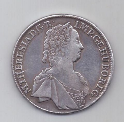 1 талер 1760 года AUNC Австрия