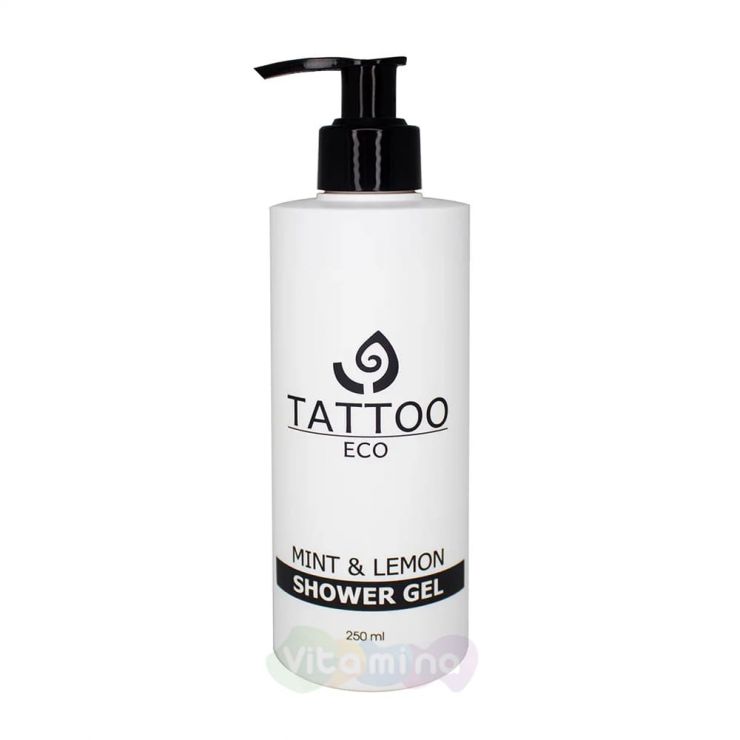 Levrana Гель для душа «Мята и лимон» Tattoo Eco, 250 мл