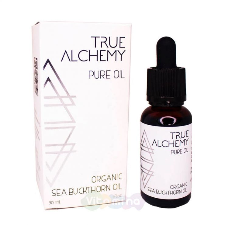 True Alchemy Органическое масло облепихи Organic Sea Buckthorn Oil, 30 мл