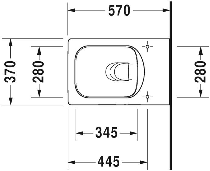 Унитаз Duravit Vero Air 252509 ФОТО