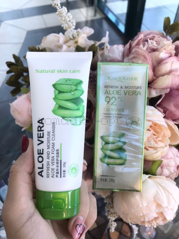 Пенка для умывания BIOAQUA Aloe Vera 92% Cleanser