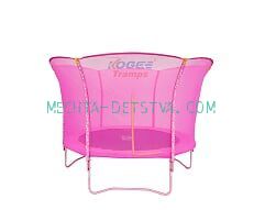 Батут KOGEE Lily Tramps 10’ 3,0 м с защитной сетью розовый