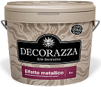 Краска-Металлик Decorazza Effetto Metallico 1л Argento, Oro ( Серебро, Золото) / Декоразза Эффетто Металлико