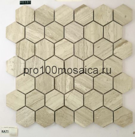 KA71. Мозаика серия Камень чип 55*48, размер, мм: 305*300*6 (Happy Mosaic)
