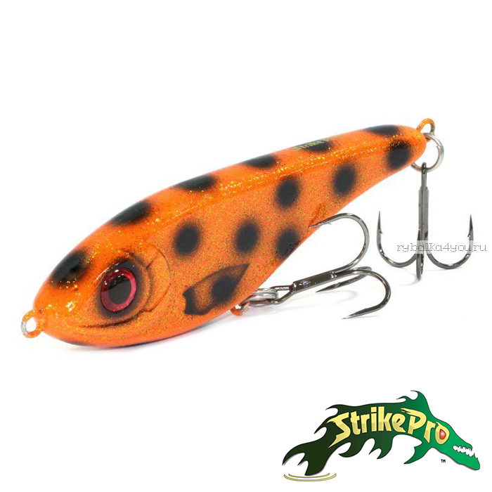 Воблер Strike Pro Buster Jerk II Shallow Runner EG-049 120 мм / 37 гр / Заглубление: 0,3 - 2 м / цвет: C662F