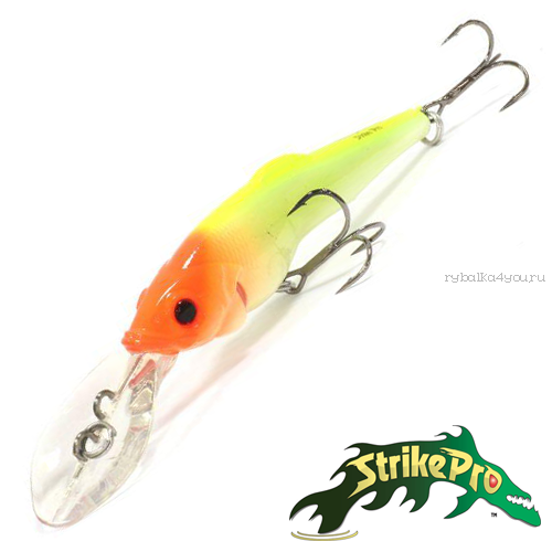 Воблер Strike Pro Challenger X Deep Diver 90L EG-076CL 90 мм / 13,6 гр / Заглубление: 3 - 4 м / цвет: A116L