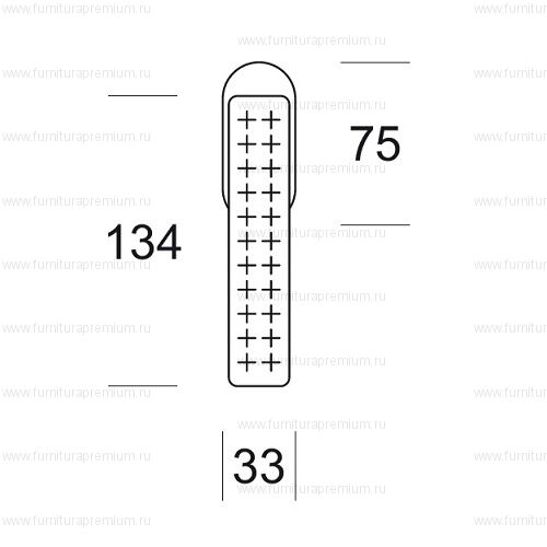 Оконная ручка Salice Paolo Mabelle 6153 DK