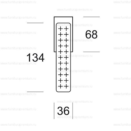 Оконная ручка Salice Paolo Mabelle SQ 6183 DK