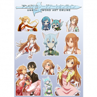 Стикеры Sword Art Online