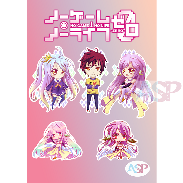 Стикеры No Game No Life