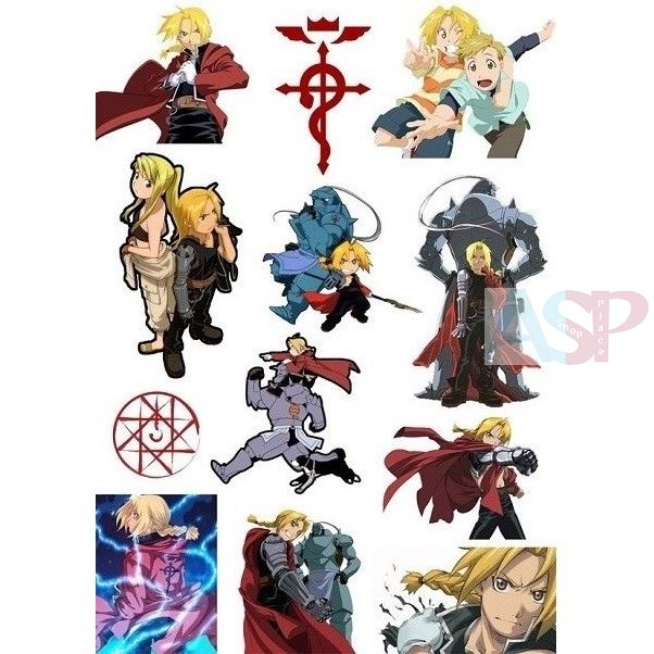 Стикеры Fullmetal Alchemist