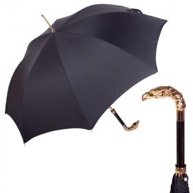 Зонт-трость Pasotti Eagle Gold StripesS Black