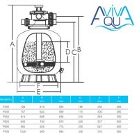 Фильтр Aquaviva (Emaux) серия P350-700