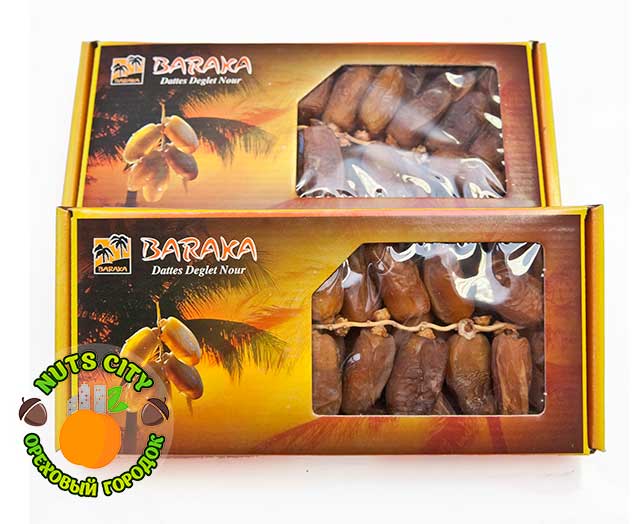 Финики на ветке уп 500 гр