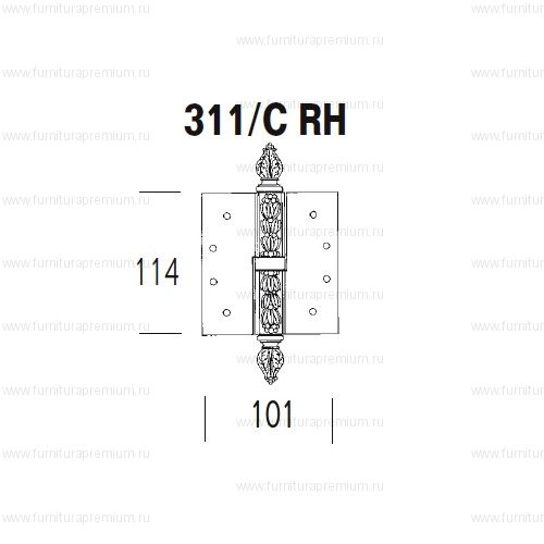 Петля Salice Paolo Galatea 311/C