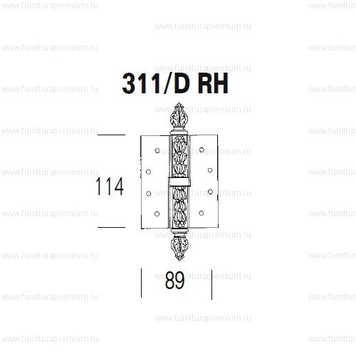 Петля Salice Paolo Galatea 311/D